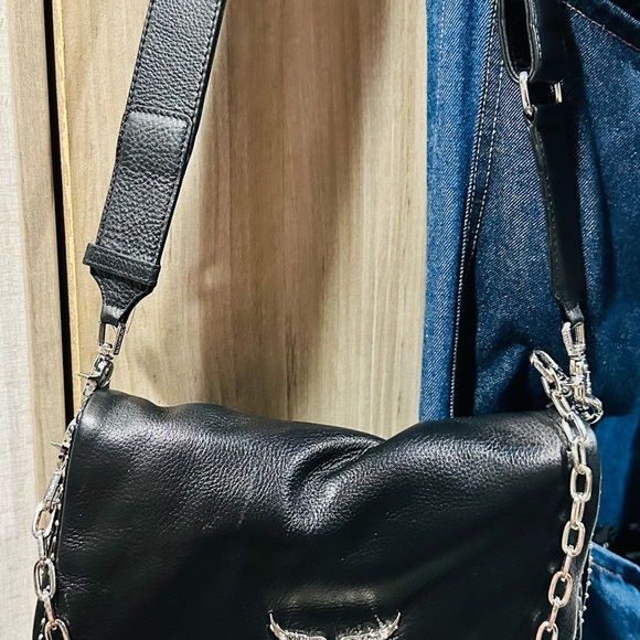 Zadig & Voltaire leather bag.  Like new ! - Picture 3 of 9